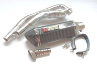 ชุดท่อ CB150R ท่อแต่ง HONDA CB150R ไฟตากลม+AK14 นิ้วเคฟล่า