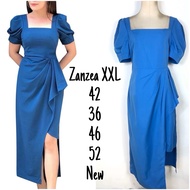 Zanzea Blue Dress New XXL