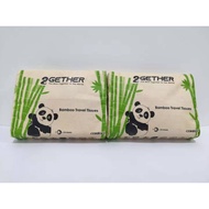 Ready Stock 2Gether Bamboo Tissue (Pocket Tissue / Travel Tissue / Facial Tissue)