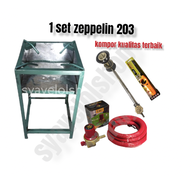 1 set kompor semawar zeppelin/kompor semawar gas zeppelin 1 set