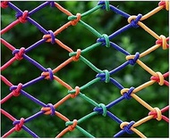 Kids Adult Pet Safety Nets,Playground Nylon Rope Play Giant Mesh Net,Outdoor Cargo Nets Heavy Duty B