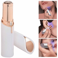 Flawless Facial Hair Remover Women Mini Painless Lipstick Electric Face Epilator