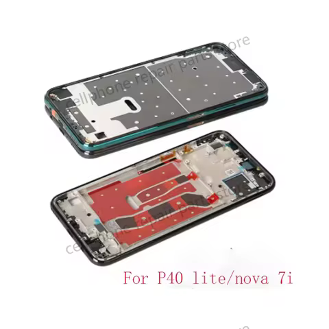 For Huawei P40 LITE / Nova 7i / 6SE 6 SE Middle Frame Housing Parts Middle Plate Cover Only LCD Disp