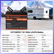 CST ENERGY แบตลิเธียม 24V 100Ah LiFePO4 Battery 15000 Cycles เซลล์เกรดเอ 100A BMS แบตเตอรี่ลิเธียม โ