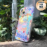 五月天文字鐳射卡通演唱會手機保護殼適用於iphone15pro安卓歌詞塗鴉人生海海透明軟殼手繪情侶應援