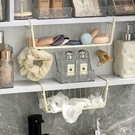 Mirror Cabinet Layered Bulkhead Wall Mount Household Bathroom Cabinet Bathroom Hair Ring Powder Puff Abandoned Face Cloth Storage Rack