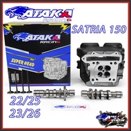 4val CNC head ATAKA Racing SUZUKI SATRIA 150 / RAIDER 150