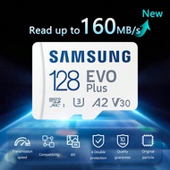 Samsung 512GB 256GB 128GB 64GB A2 V30 Memory Card EVO Plus Micro SD Card 64GB A1 V10 High Speed UHS-