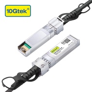 10Gtek 2-Pack 10G SFP+ DAC Cable - 10GBASE-CU Passive Direct Attach Copper Twinax SFP Cable for Cisc