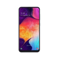 Samsung Galaxy A50 A505F 128GB Dual SIM Unlocked GSM Phone w/ Triple (25MP+8MP+5MP) Camera - Black