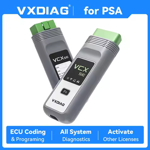 VXDIAG VCX SE for PSA for Peugeot Diagnostic Tool for Citroen OBD2 Scanner Code Reader ECU Coding Pr
