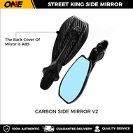 Street King Side Mirror For Motorcycle Universal 360 ° Rotation Anti Dazzling Honda Click 125i  Moto