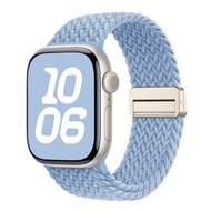 Suitable for Apple Watch Strap Apple Watch1-11/Ultra1-3/SE3 Braided Magnetic Buckle Watch Strap