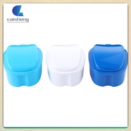 3 Pcs Denture Box Dental Hygiene Travel Container Storage for Soaking Dentures Case False Teeth Retainer Plastic caisheng