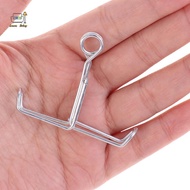 [Onw] Lab Hoffman Tubing Clip Clamp Water Stopper Spiral Hose Clip For Rubber Hose Liquid Flow Adjus