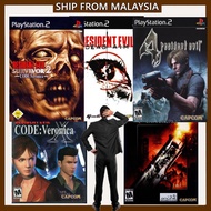 【PS2】 Resident Evil 4 / Resident Evil Code:Veronica X / OutBreak / DeadAim / Survivor 2 [Burning Dis