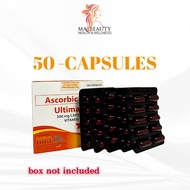 ULTIMA C ULTIMA C Sodium Ascorbate Vitamin C, ASCORBIC ACID 50 Capsules Vitamins na PAMPATABA