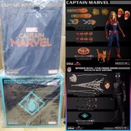 賣 MEZCO captain marvel / spider man stealth suit edition (共2盒)