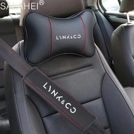 Car Seat Neck Pillow Headrest Protector Shoulder Pad For Lynk&Co 01 02 04 07 08 Hatchback 03 Phev 05