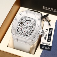 [New Style] [2021] Bugatti Transparent Richard Hollow Automatic Mechanical Watch Fashion Waterproof 