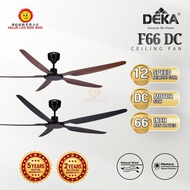 DEKA F66 DC Motor Ceiling Fan 66" With Remote Control | 24Speeds