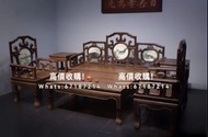 古董傢私清屋上門收購 大紅酸枝 古董酸枝 酸枝太師椅 酸枝扶手椅 酸枝羅漢床