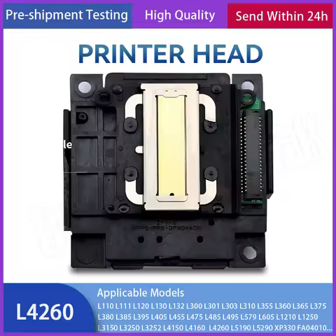 L4260 Print Head for Epson L110 L222 L301 L303 L395 L475 FA04010 L1210 L3110 L3118 L3150 L3250 L3166