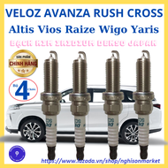Bộ 4 Bugi Ô tô bạch kim Denso Irdium Japan xe Altis Vios 2016 đến nay và các dòng xe tương tự