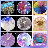 WCYC Watch Shaped Handmade Craft Epoxy Home Decoration Silicone Mold Clock Resin Mould Casting Mold Crystal Glue