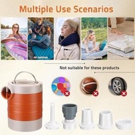 微小尺寸 47x54x65mm 高品質露營 16W DC3.7V USB Type-C 充電露營床墊充氣泵附 LED 燈 bynckp Tiny Size 47x54x65mm High Qualit