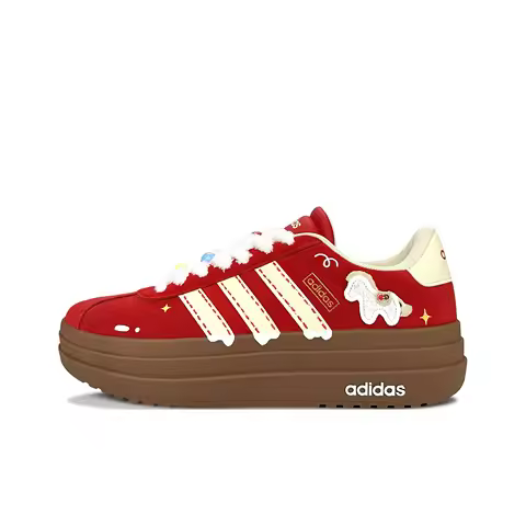 Custom Adidas VL Court Bold Velvet Pony, Gift Enjoyment Abrasion Resistant Slip Resistant Low top Ge