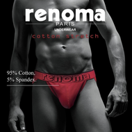 NEW2021 - RENOMA BRAND UNDERWEAR BIKINI 3-PIECES BRIEF COTTON STRETCH (RANDOM COLOR)