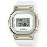 G-Shock | GM-S5600G-7D Champagne Gold Small Square Metal Bezel Digital Women Watch [Official Marco W