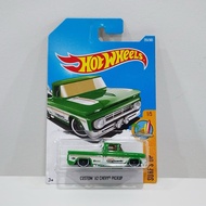 Hot Wheels Custom 62 Chevy Pickup HW Green