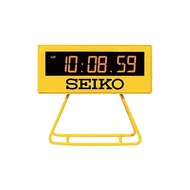 Seiko Clock Alarm Clock Table Clock Digital Mini Timer Clock Yellow 93×104×45mm
