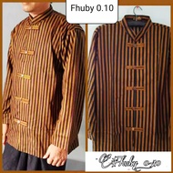 Surjan Lurik Sanghai Koko / Baju Adat Jawa Model Sanghai