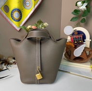 Hermes Picotin 18 CC18 大象灰金扣