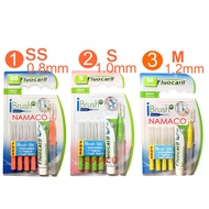 แปรงซอกฟัน Fluocaril IBrush 3D Size SS 0.8mm/ S 1.0mm 5pcs/pack แถม IBrush Gel