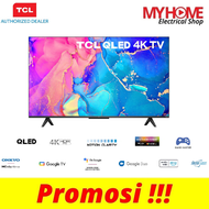 TCL 65C716 65" QLED 4K UHD ADNROID TV (COURIER SERVICE)