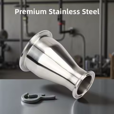 OD(19 25 32 38 45 51 6376 89 102 108MM) 1.5" 2" 2.5" 3" 4" 304 stainless steel pipe reducer tri clam