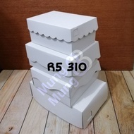 Cake Box 16x12.5 cm Cake Box/ 16x12.5 cm / R5 310 White AK