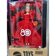 Barbie 80th anniversary mattel