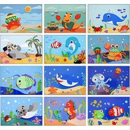 3D EVA Foam Stickers for Toddlers 12PCS Sticky Foam DIY Craft Preschool Art Class Drawing Sticker Pu