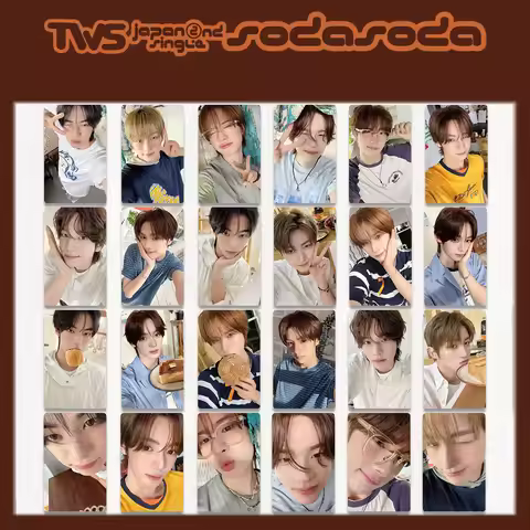 2026 New Little Card TWS Album SODA SODA Peripheral Photo Card Stickers LOMO Carter Classic Card Col