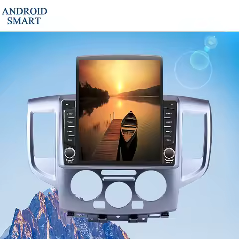 Carplay Android Auto 9.7‘’ Vertical Screen Car Radio Audio Stereo DVD Cassette For Nissan NV200 2009