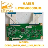 HAIER TV TCON BOARD OR RIBBON LE58K6600UG (Version-1)-