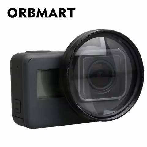ORBMART 52mm Magnifier 10x Magnification Macro Close Up Lens For GoPro Hero 5 6 7 Black Go Pro Hero5