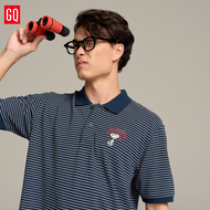 GQ x PEANUTS Minimal Polo™ เสื้อโปโลสไตล์ Minimal ลาย GQ x PEANUTS