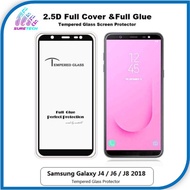 SURETECH Samsung Galaxy J4 2018 J6 2018 J8 2018 Tempered Glass Protector