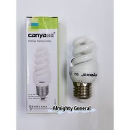 Energy savings genie spiral bulb 5W Daylight 6000K White E27 Lampu kecil pendek